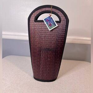 Saraye Baskets of Cambodia Tatami Woven Purse